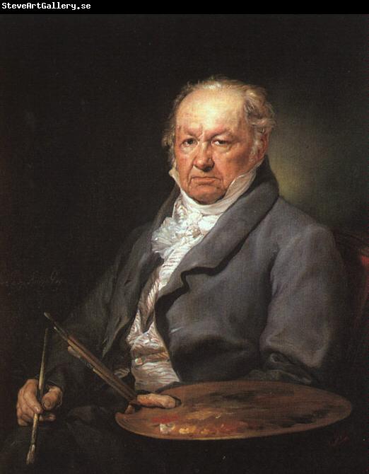 Vicente Lopez Portrait of Francisco de Goya